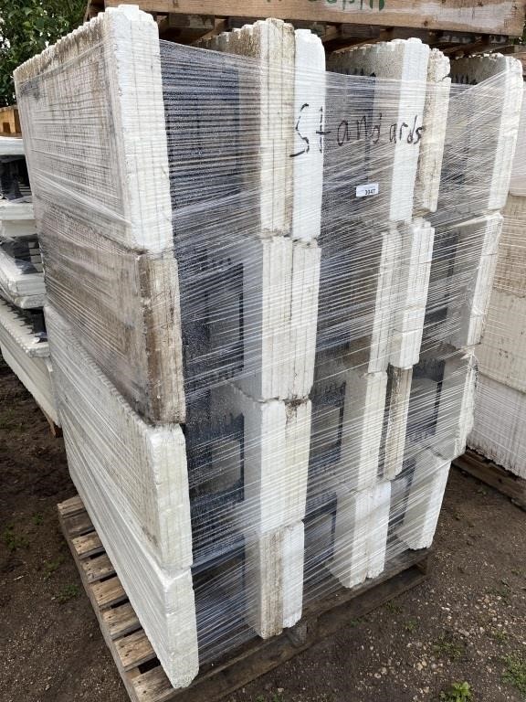 UNUSED Pallet of ICF blocks - STANDARDS