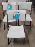 Lifetime - White Foldable Chairs