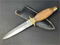 Pakistan Wood Handle Fixed Blade