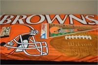Cleveland Browns Flag, VHS tape, Pennant