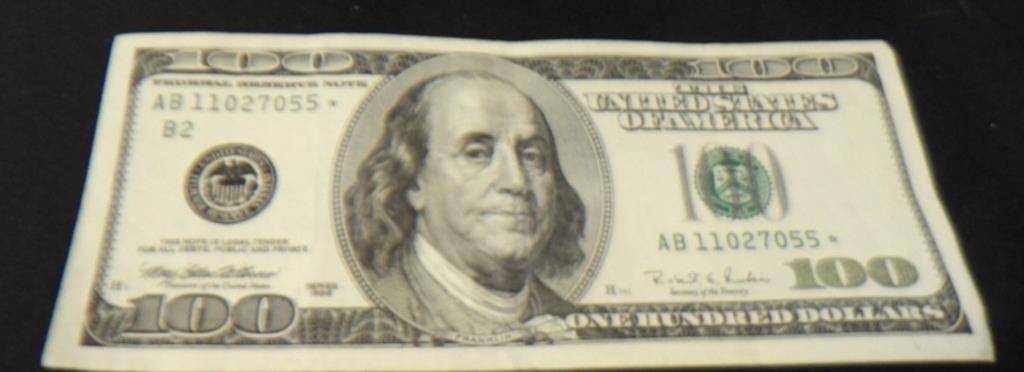 1996 One Hundred Dollar Star Note