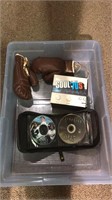 Tub lot with CDs including soul 70s and a vintage