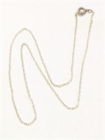 .925 Silver 16" Chain   C