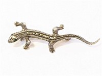.925 Silver and Marcasite Geico    A