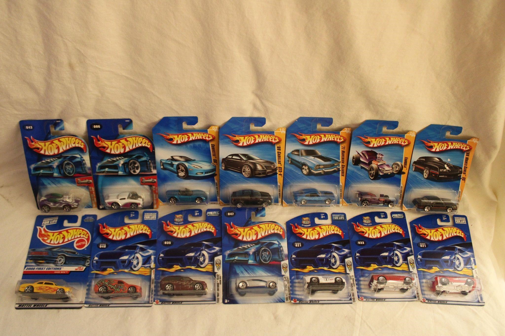 14 New Miscellaneous First Edition 1/64 Hot Wheels