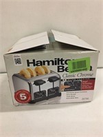 HAMILTON BEACH 4-SLICE TOASTER