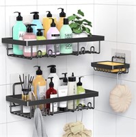 WF7005  Kibhous Shower Caddy Basket Shelf, 3-Pack