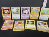 9-1999-2000 POKEMON CARDS BASE SET