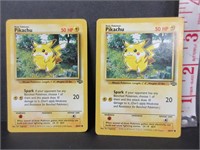 2 JUNGLE PIKACHU WITH RED CHEEKS #60/64