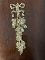 Solid Brass Floral wall hanging, Made in India,