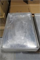(9) Full Size Aluminium Baking Trays