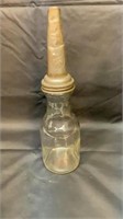 Oil bottle with Jay B. Rhodes spout