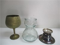 Brass Wine Cup,Vase Candle Holder