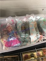 McDonald's Alexander dolls, some in packaging