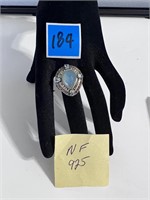 .925 NF Gemstone Ring