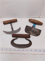 3 vintage hand made choppers