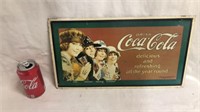 1993 tin coke sign