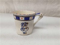 1937 Crown Ducal King George Coronation Mug