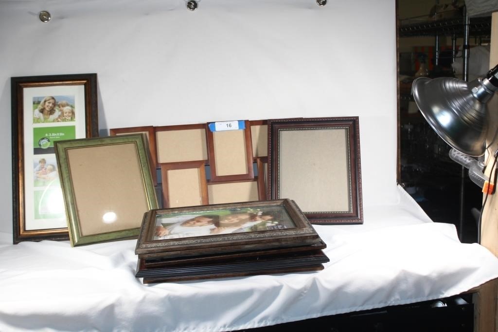 14 Assorted Picture Frames