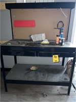 Multipurpose Workbench with Outlet/Light
