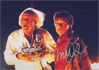 Back to Future Michael J Fox Photo Autograph