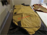Tan Canvas Horse Blanket with Hood 72"