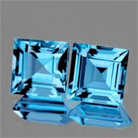 NATURAL SKY BLUE TOPAZ PAIR [FLAWLESS-VVS]