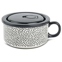 Thyme & Table Stoneware 23oz Dot Soup Mug