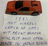 Hot wheels crack up cars  1983