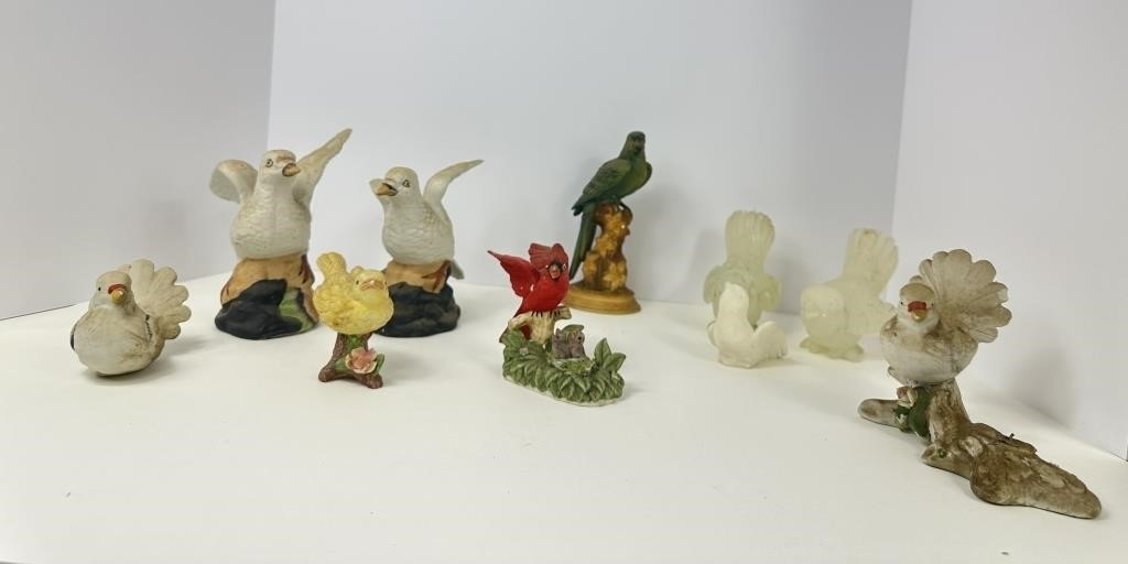 Bird Figurines