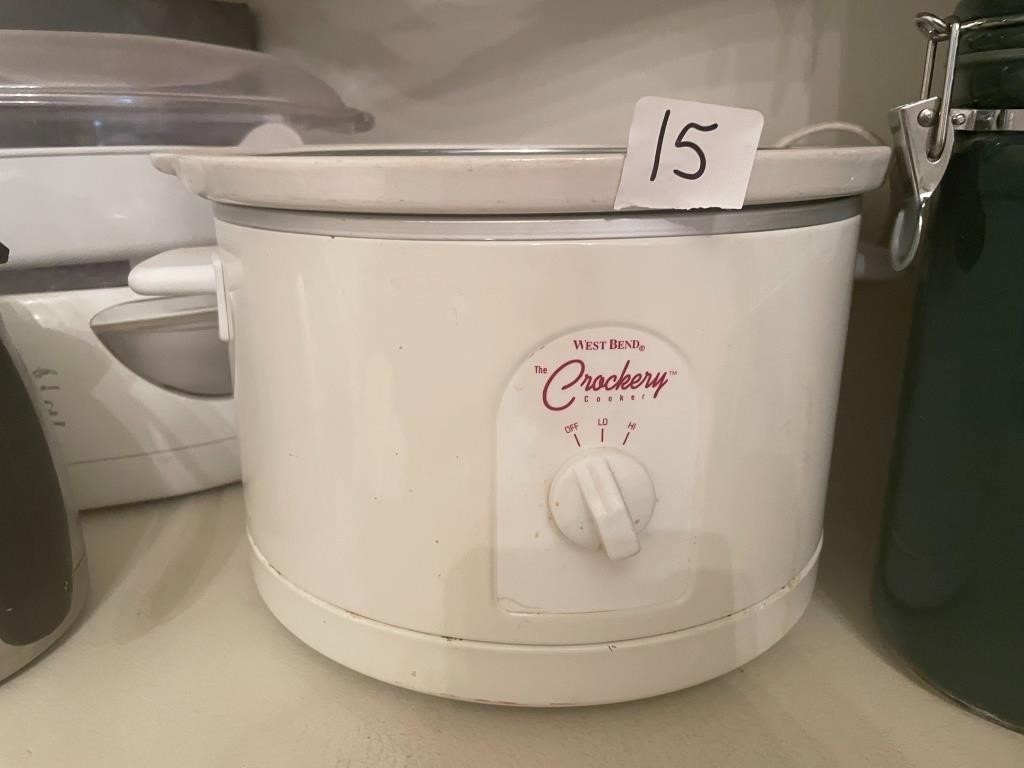 West Bend Crockery crock pot