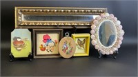 Vintage Mirrors and Wall Art