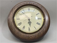 Heartwood Woodworking Oak Wall Clock