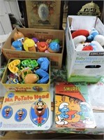 Mr. Potato Head & Smurf Toys