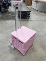 HONSHONE COLLAPSIBLE CART W STAIRWAY CASTERS