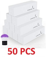 50 PCS CANVALITE NAIL BUFFER + BRUSH