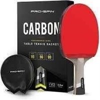 PRO SPIN PING PONG PADDLE WITH CARBON FIBER 7-PLY