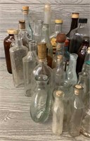 Labeled and Unlabeled Antique/Vintage Bottles