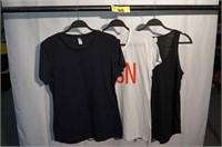 NEW (3) Women's LARGE Short Sleeve/Tank Shirts