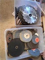 New and used saw blades, grinding discs
