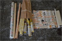 Wallpaper/ Contact Paper Wrapping Paper Lot