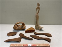 COOL WOODEN LOT WITH NICE WOODEN KITCHEN UTENSIL