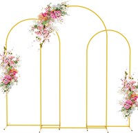 Wedding Arch Backdrop Stand 7.2FT  6.6FT  6FT