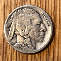 1937 S Buffalo Nickel Coin