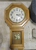 daniel dakota regulator wall clock oak case
