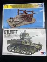 (2) Sets of 1/35 Scale Military Miniatures -