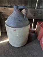 2 gallon wisky crock jug stoneware