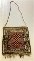 Vintage Woven Wool Bag