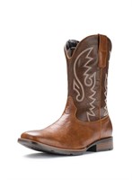 FM4381  IUV Men's Cowboy Boots, Fashionable Retro,