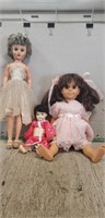 (3) Vintage Dolls